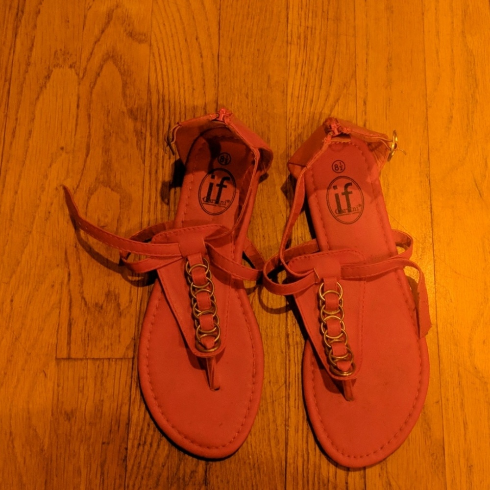 Pink IF sandals